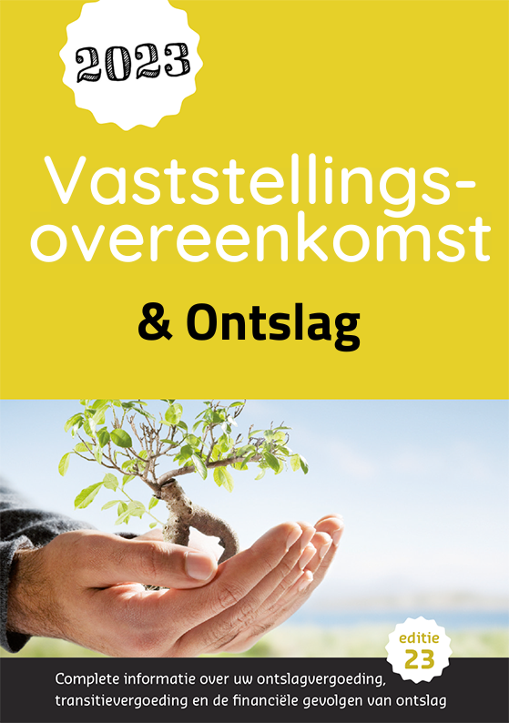 Bestel het gratis boekje 'Transitievergoeding'.